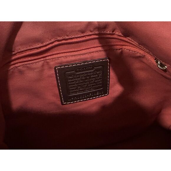 BUNDLE! Coach Chelsea Brown Pebbled Leather Hobo Bag and Zip Around Wallet EUC - Picture 2 of 13